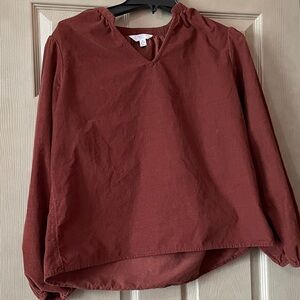 Time and Tru Maroon Blouse
